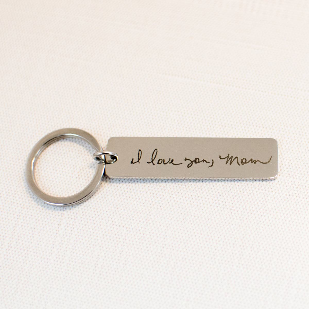 Custom handwriting sale keychain